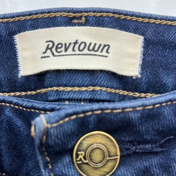 Revtown Decade Denim Ankle High Rise Size 27 - Picture 9 of 16